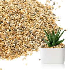OUPENG coarse sand stone bag full view for natural terrarium décor
