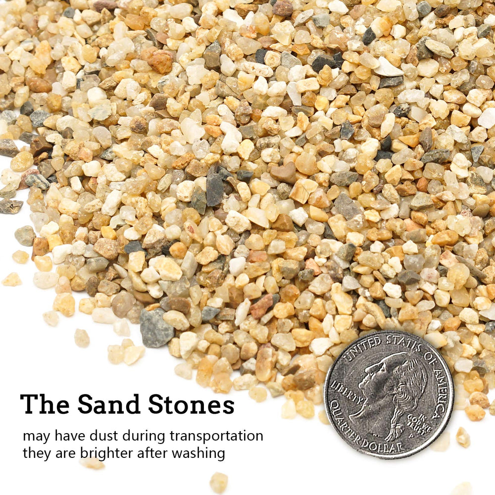 OUPENG coarse sand stone as vase filler with earthy texture