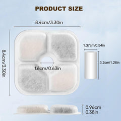 OUPUSES Catit PIXI filter individual packet enables quick, clean replacements