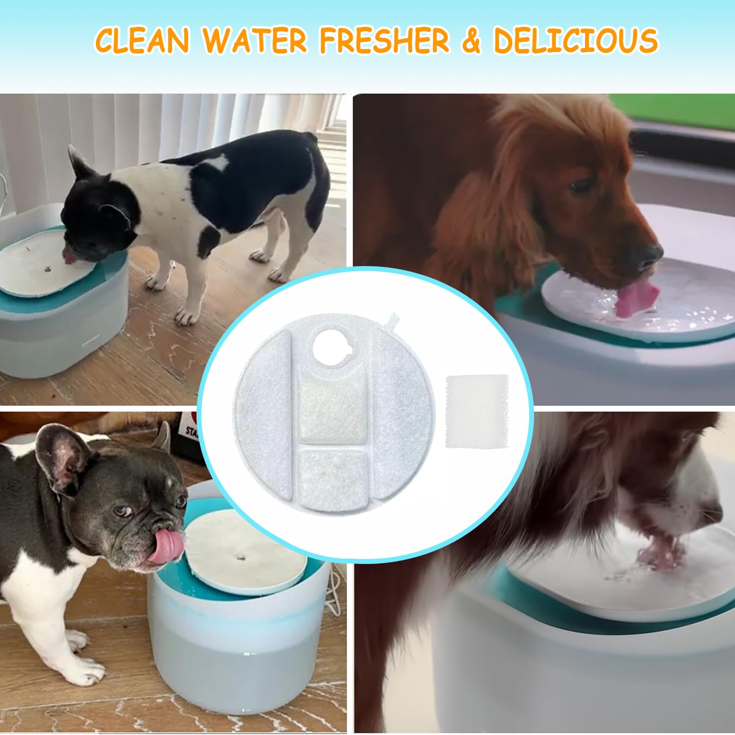 OUPUSES capsule fountain compatibility with PETLIBRO PLWF008 ensures easy replacement.