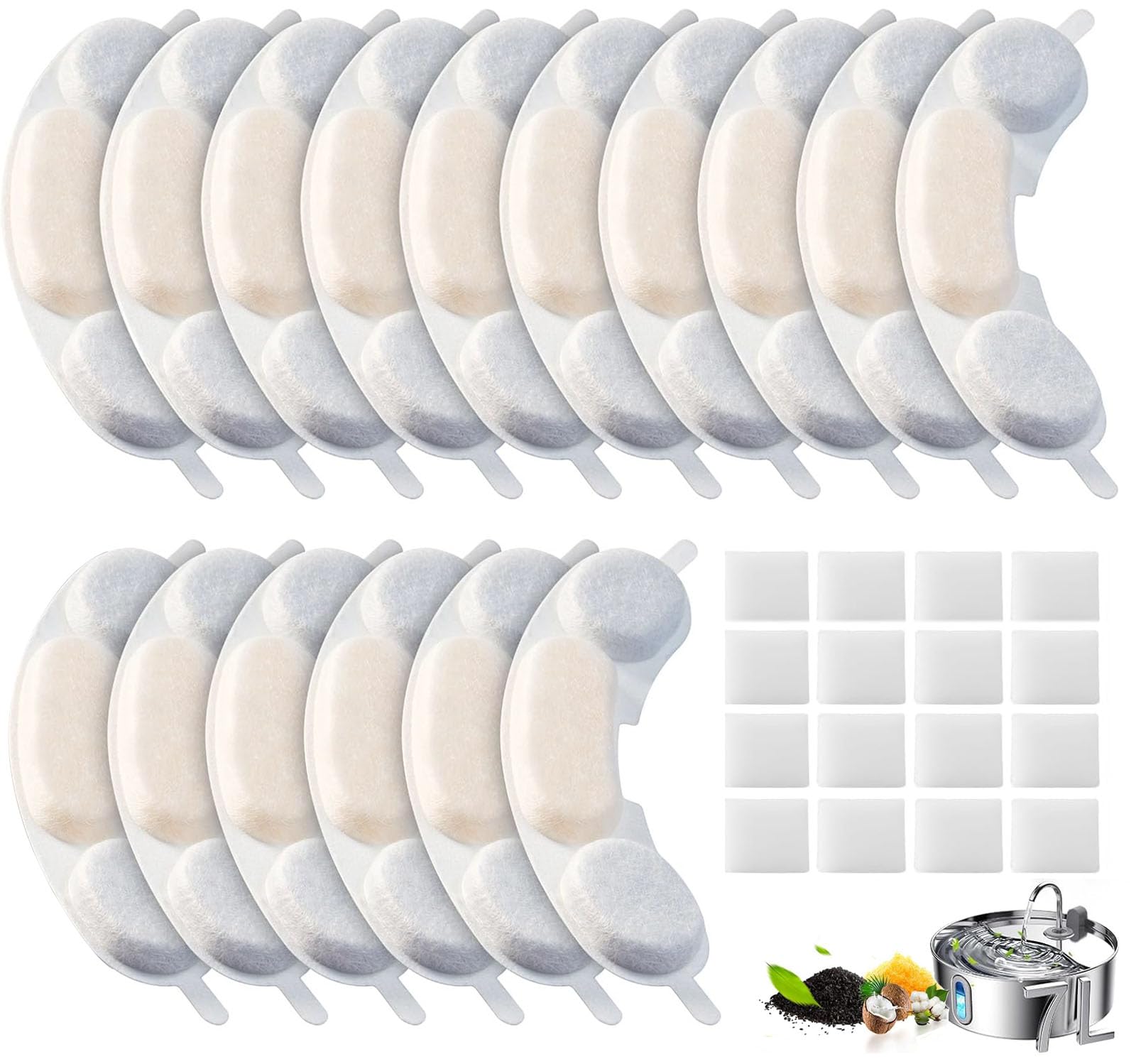 OUPUSES Smartoo filter pack 16 for clean water and long-lasting hydration