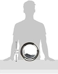 Our Pets Durapet stainless bowl shows dishwasher-safe interior for easy cleaning