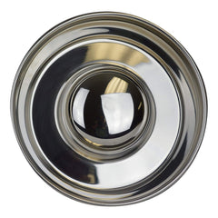 Our Pets Durapet slow-feeder design encourages edge eating around the center.