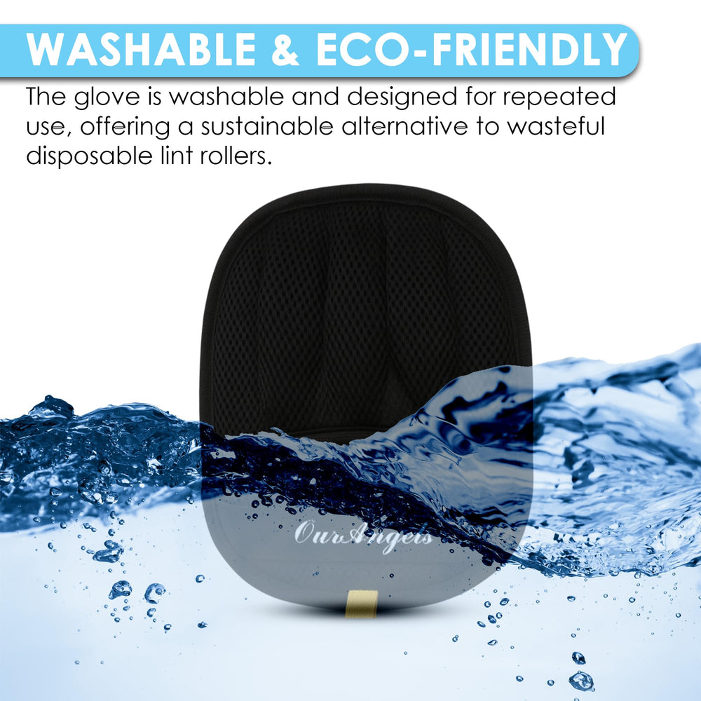 OurAngels washable glove after use—easy cleaning