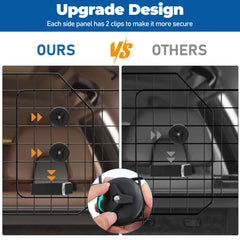OUSHENG car dog barrier side panel clips secure rails for stability