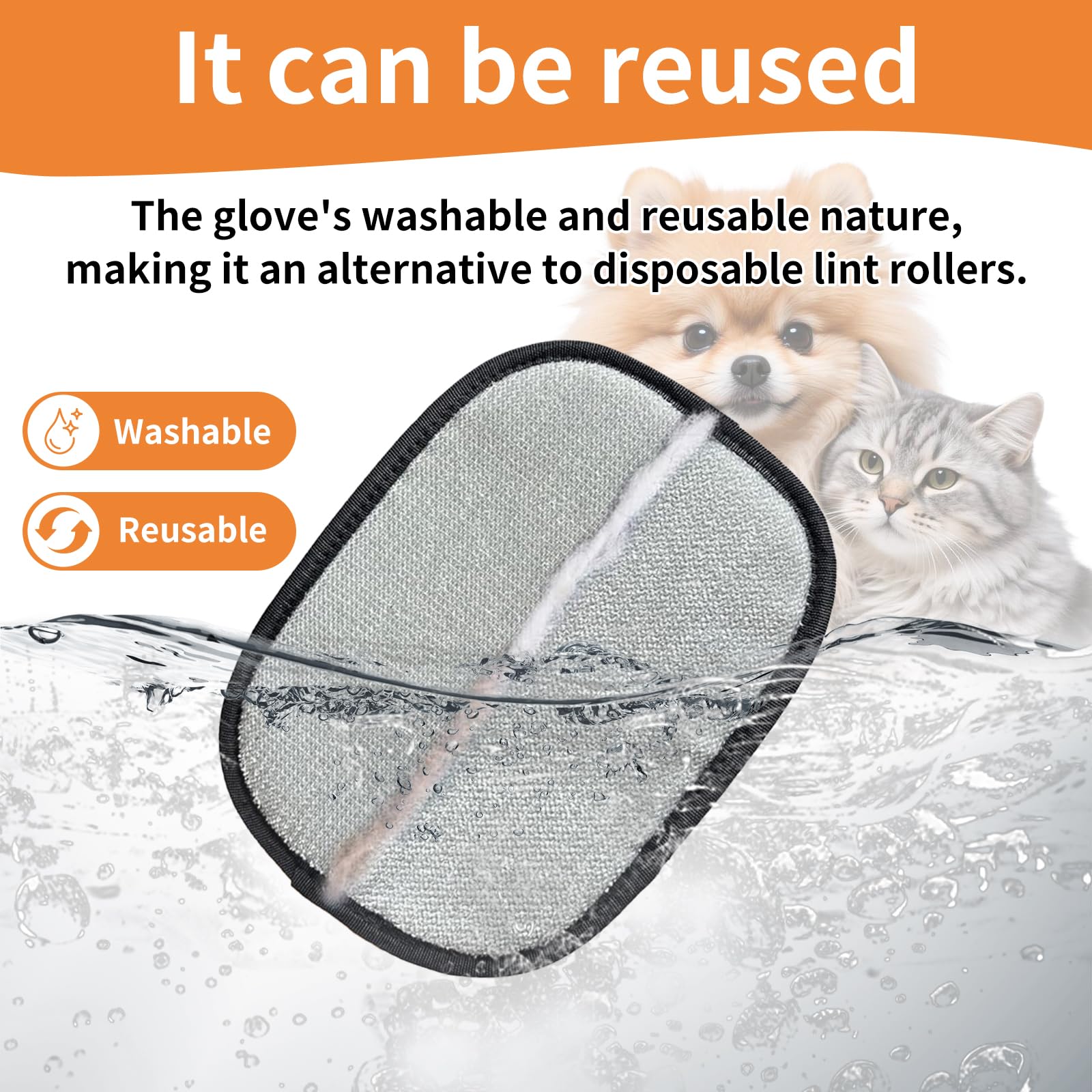oushpjzha pack of gloves ready for versatile surfaces and everyday grooming
