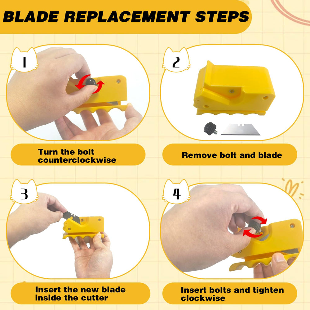OuShuron child-safe cutter with guarded blade enabling safe kids crafting