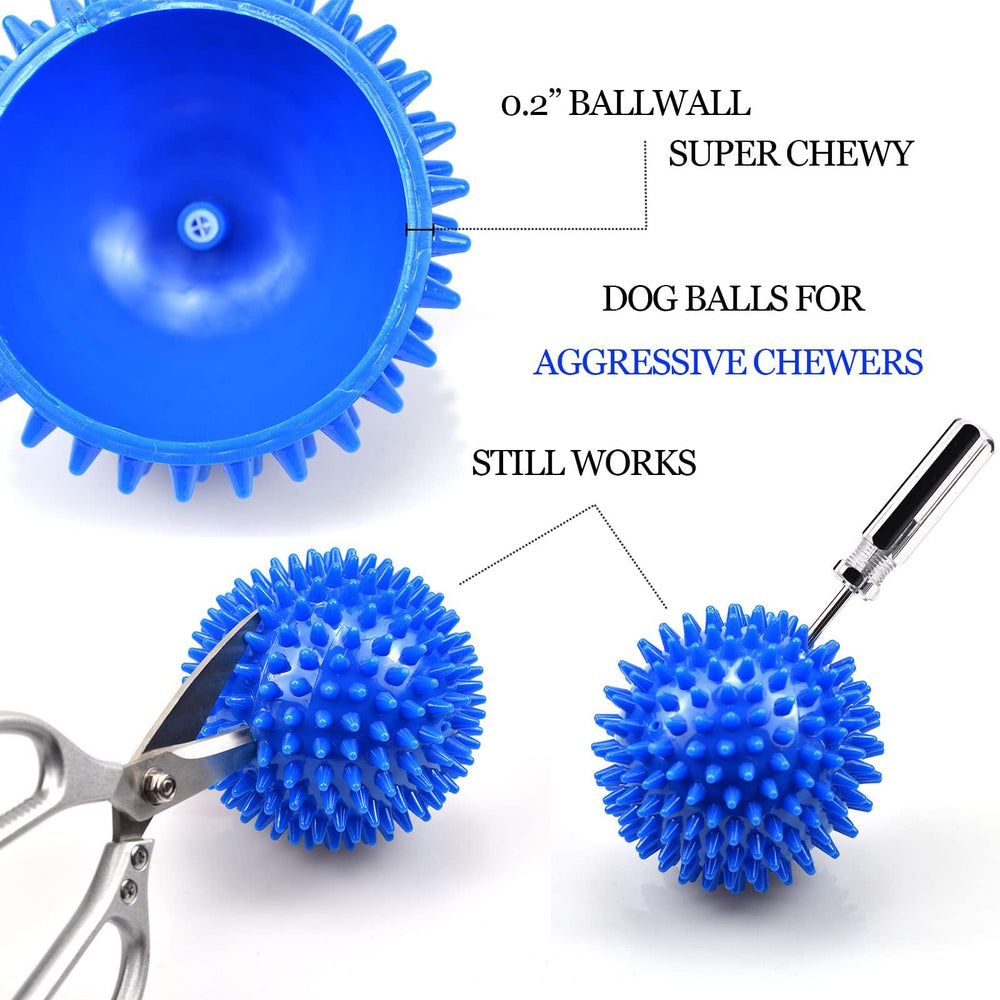 Ousiya 4.5-inch spike ball with bright colors ready for indoor and outdoor play