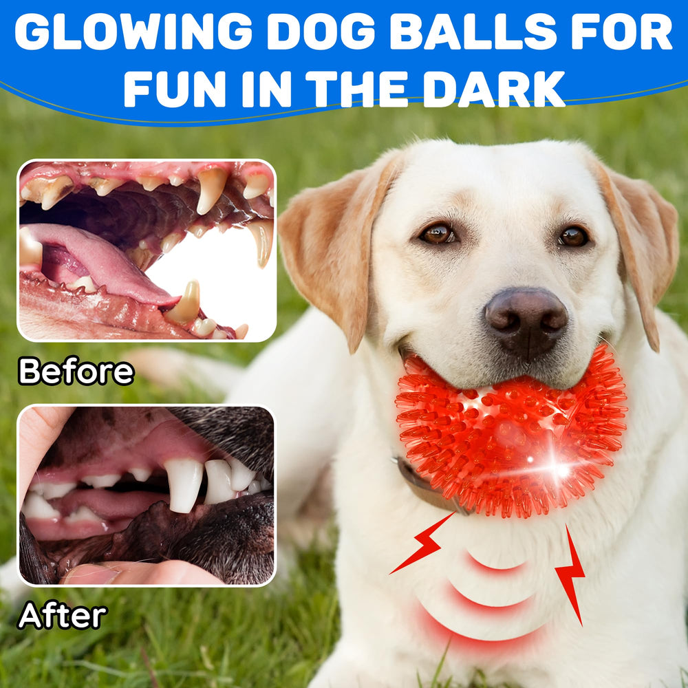 Ousiya four-pack dog toy supports active play and furniture protection.