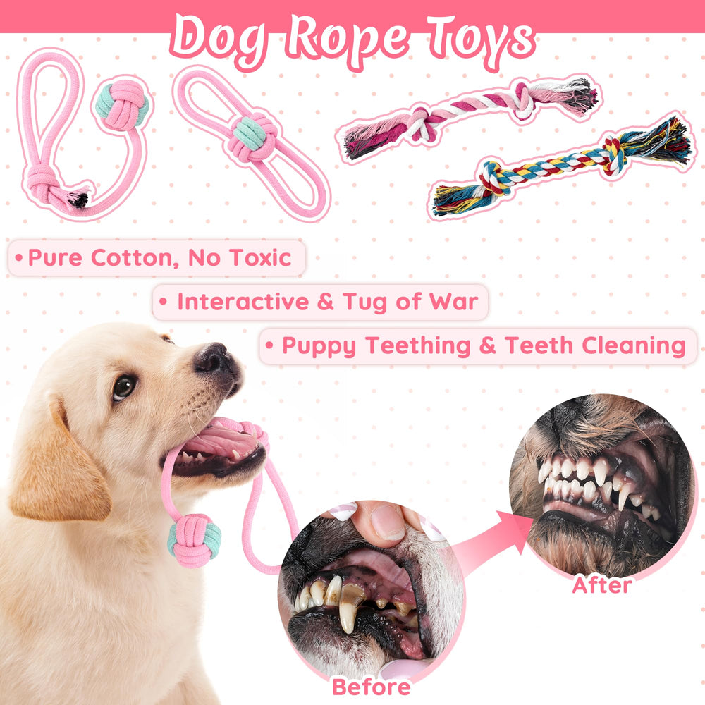 Ousiya plush squeaky toy adds comforting companionship and engaging play