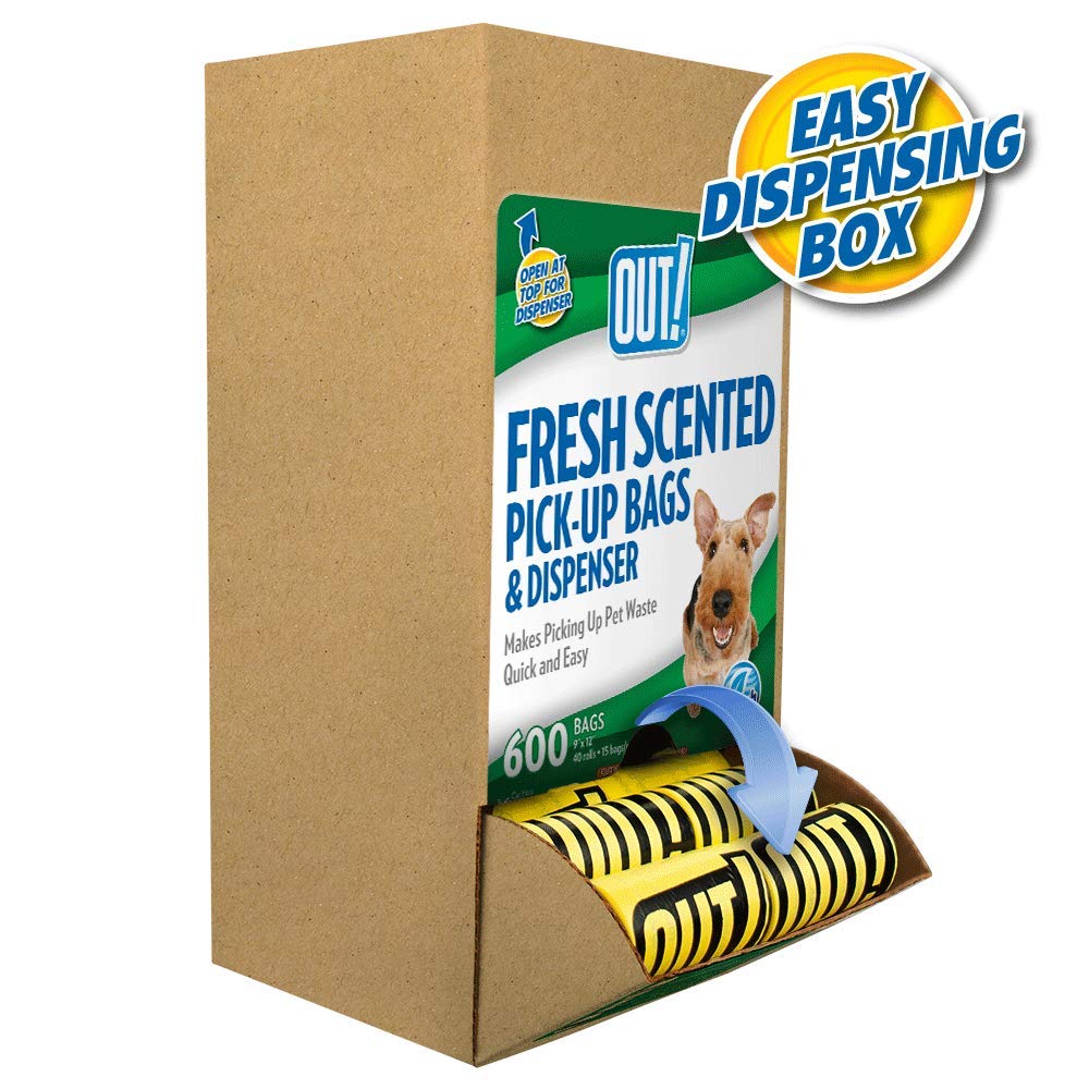 Out! dog poop bags show strong durability for reliable cleanup