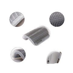 OUTASIGHT four-pack cat self groomers ready to install