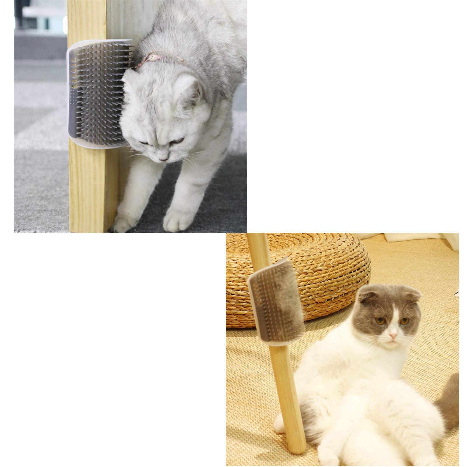 OUTASIGHT eco-friendly soft plastic bristles offer gentle grooming without pain