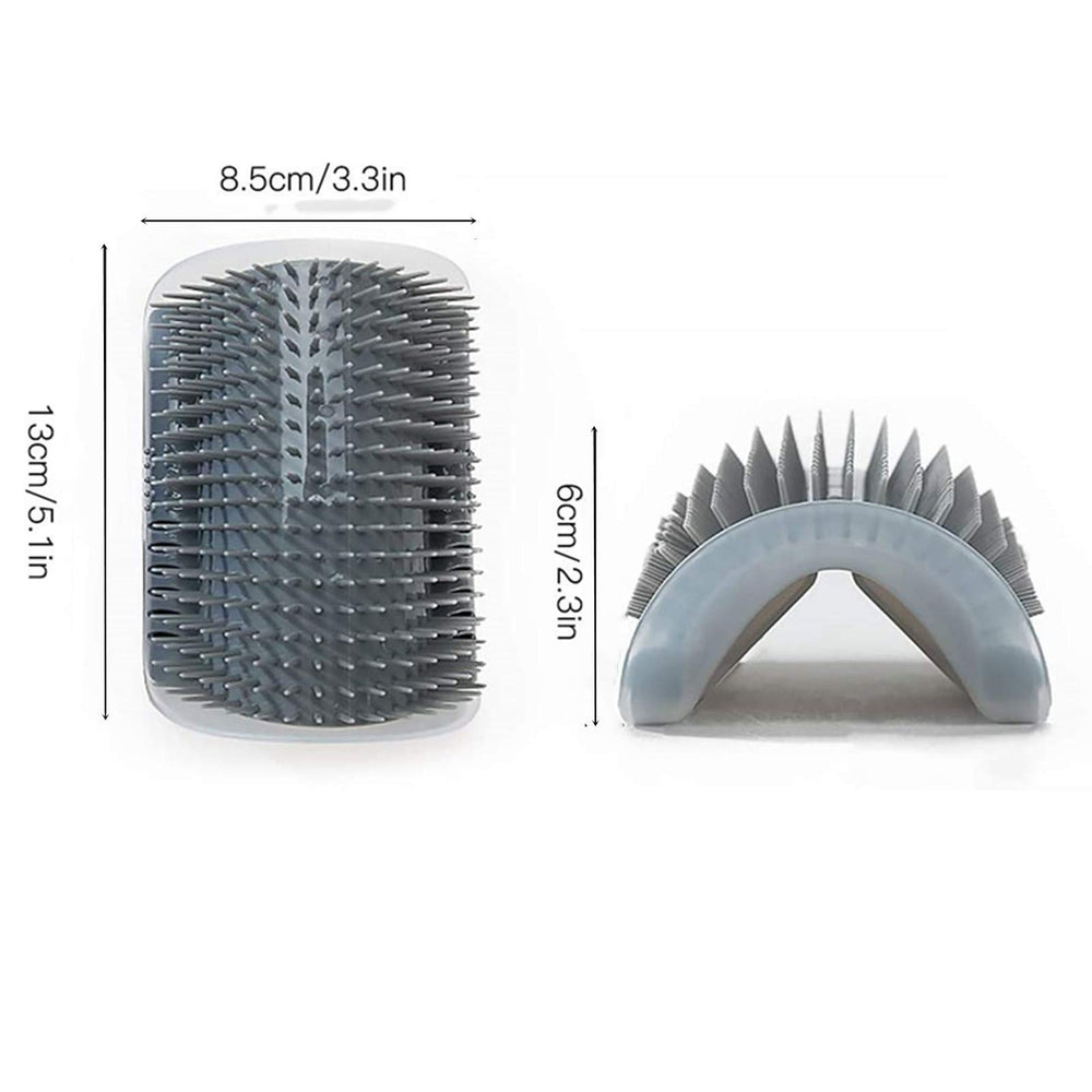 OUTASIGHT soft-bristles close-up delivering gentle massage and grooming
