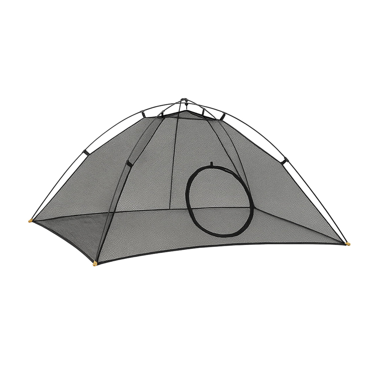 Outback Jack Cat Tent Large setup easy for quick outdoor play.