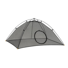 Outback Jack Cat Tent Large setup easy for quick outdoor play.