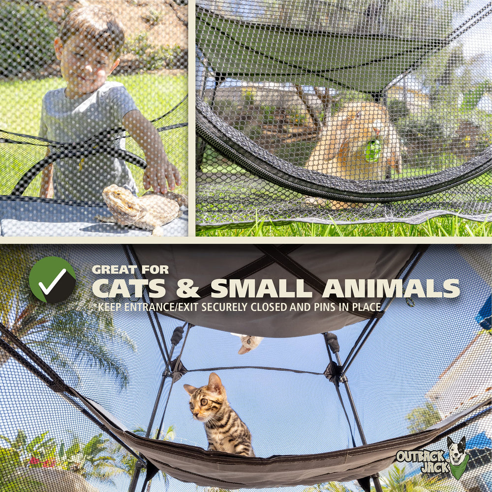 Outback Jack Catio portable carry bag for travel and storage