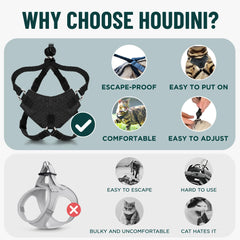 OutdoorBengal Houdini adjustable straps and buckles provide a snug fit