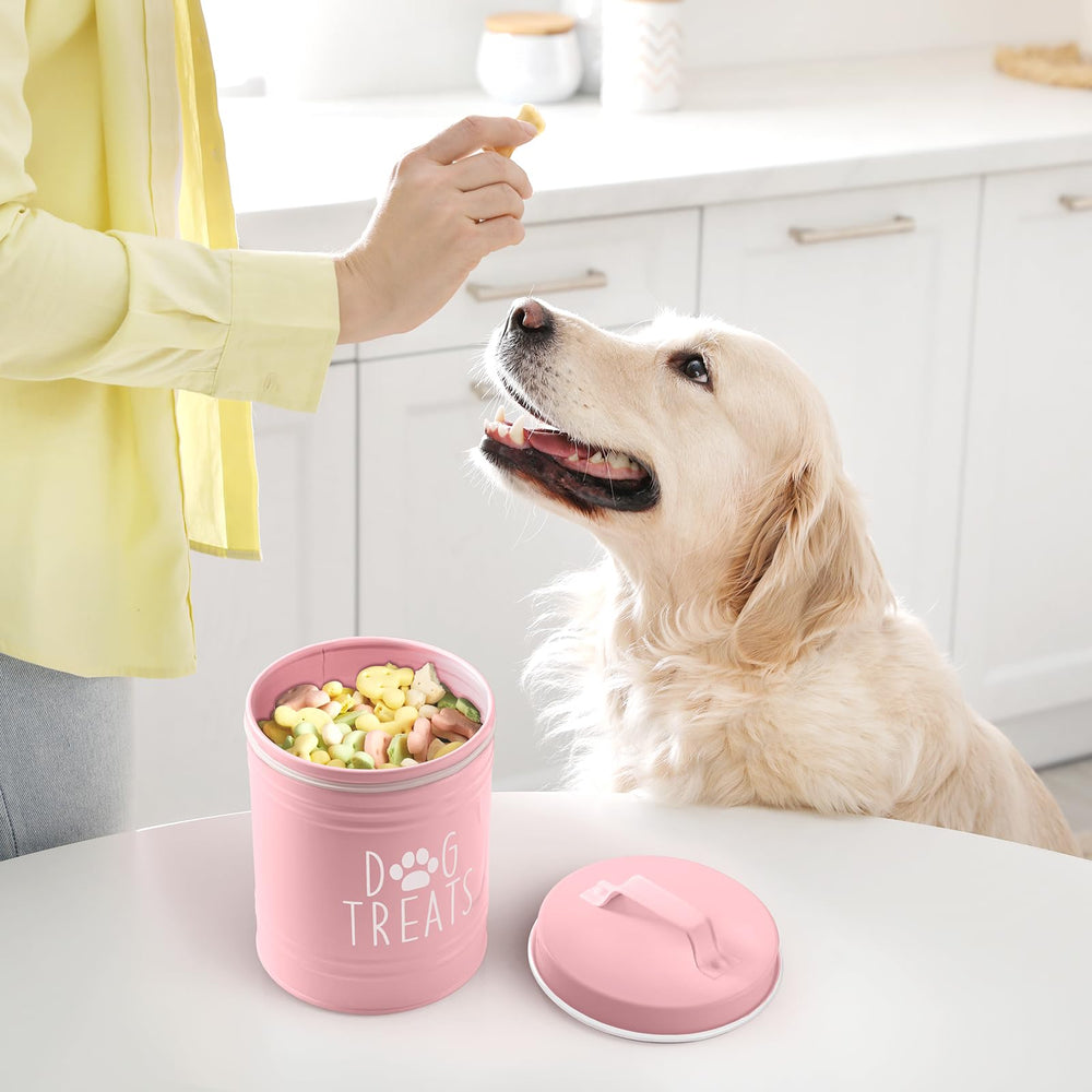 OUTNILI pink kitchen storage canister adds charming style and practical organization