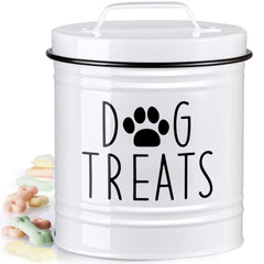 OUTNILI airtight treat container front view shows spacious capacity for snacks