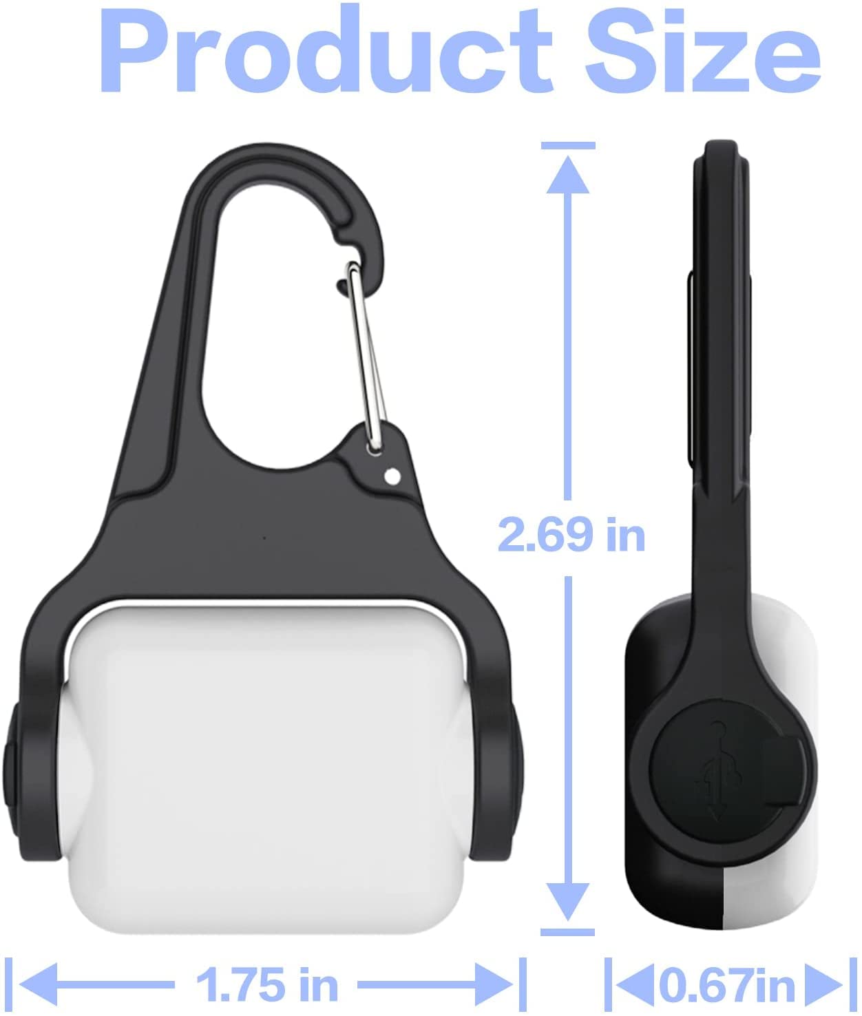 Outopest: paquete doble de luces para collar de perro, seguridad extra