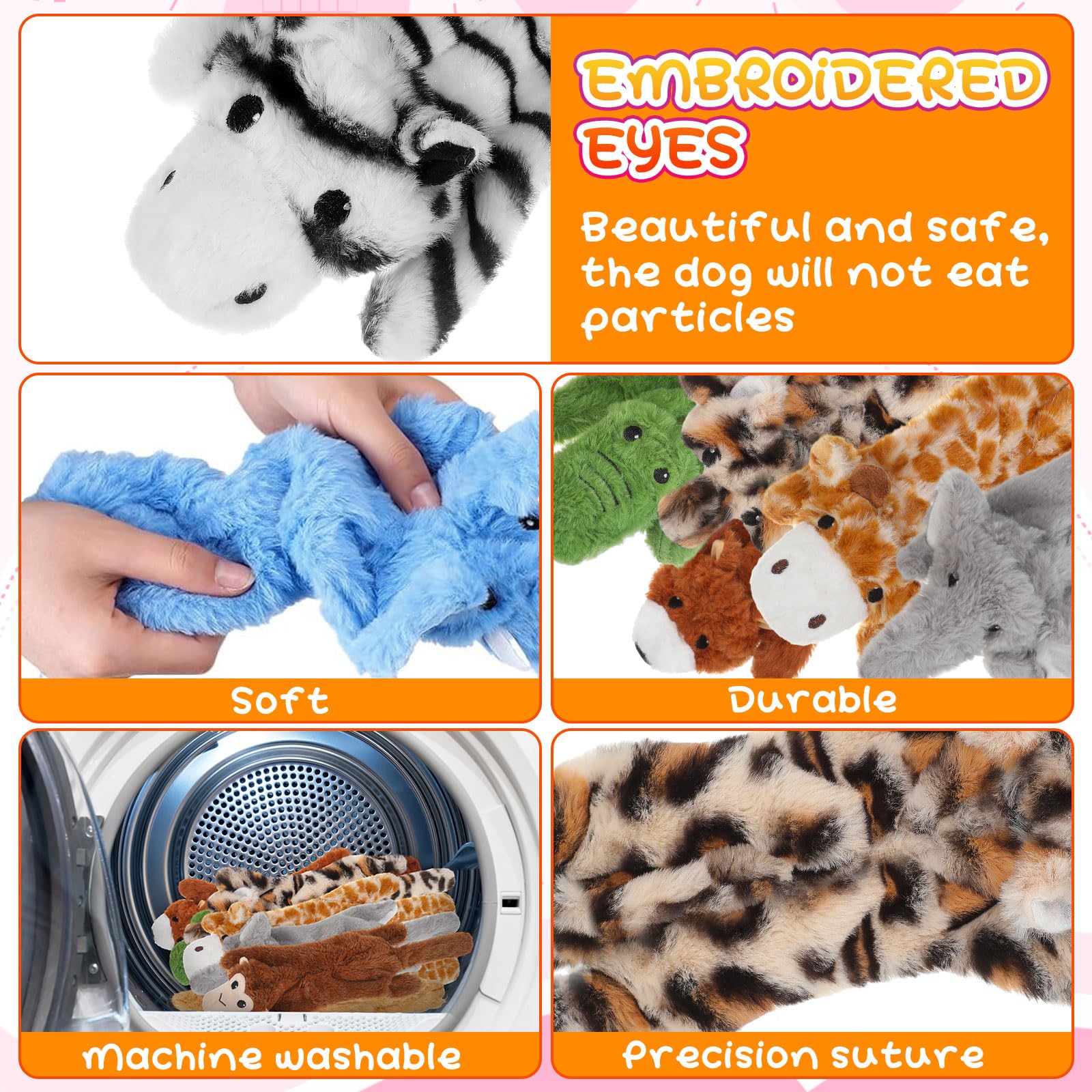 Outus 34–60 cm size range fits small to large dogs for versatile play