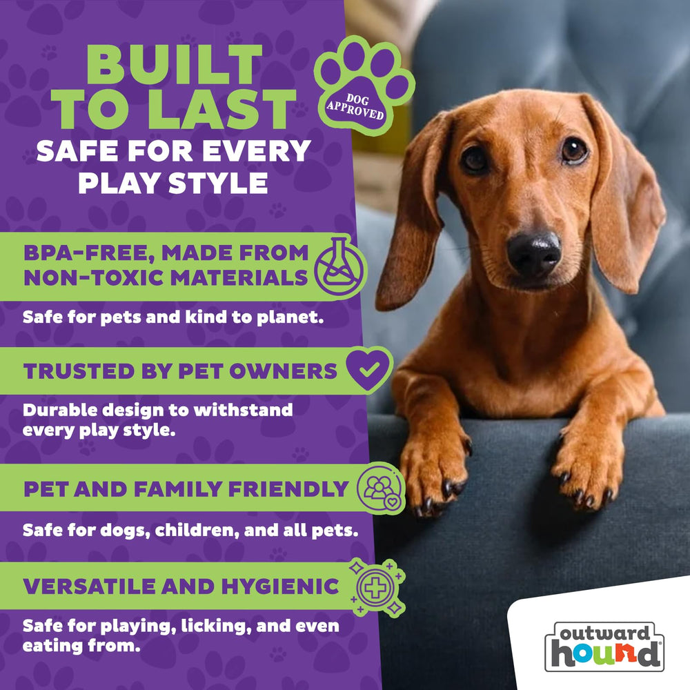 Outward Hound Dog Casino Level 3 mealtime puzzle promotes slow feeding and mindful chewing