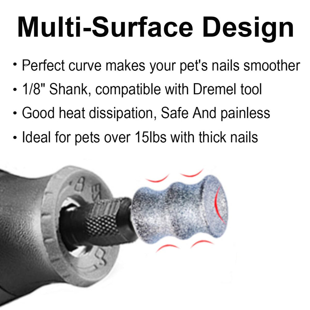 OVATAVO diamond nail grinder top polishing bowl enables comfortable, painless grooming finishes.
