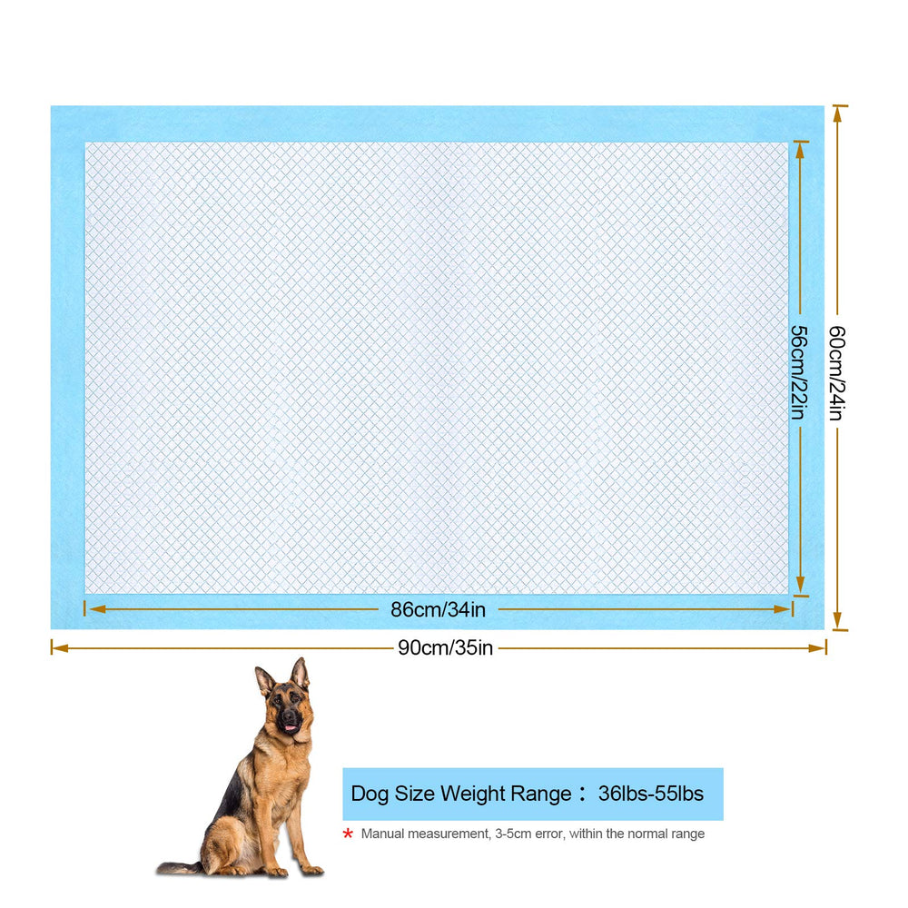 Ownpets Dog Training XL Pad laid flat to show full surface area for large dogs.
