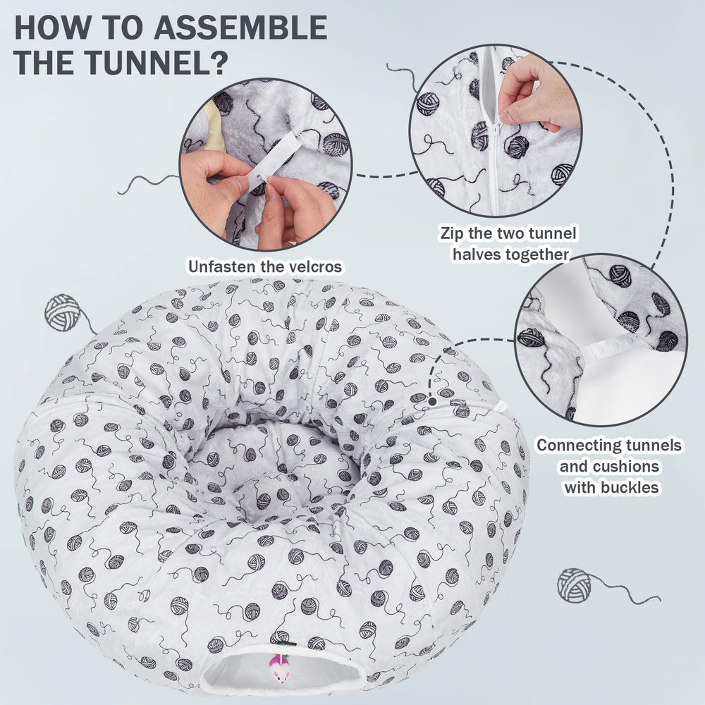 Ownpets durable plush fabric closeup highlights long-lasting comfort.