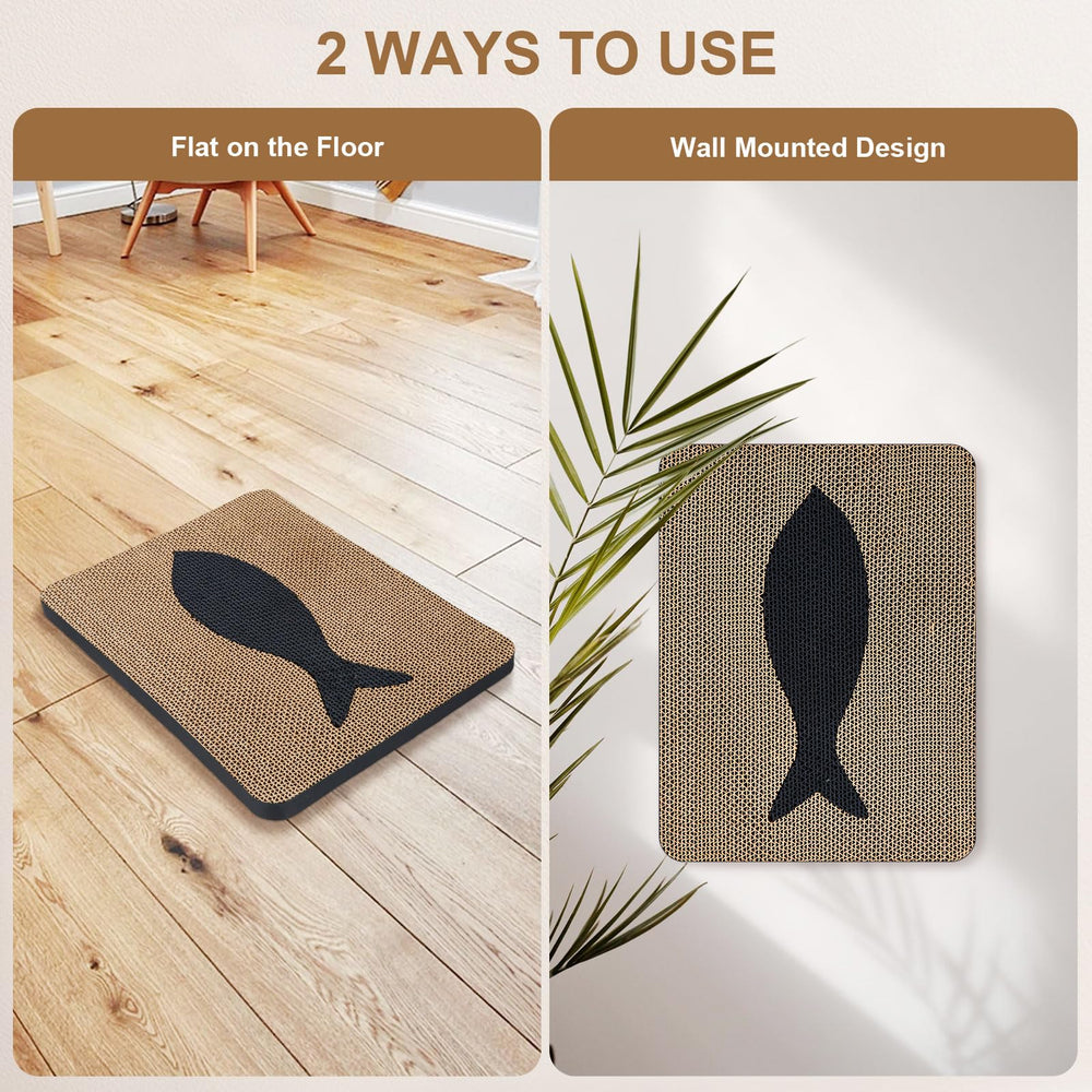 Ownpets ergonomic-scratching-board supports natural motion, potentially reducing furniture wear.