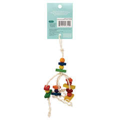 Oxbow Enriched Life Deluxe Dangly toy bright colors promote playful engagement.
