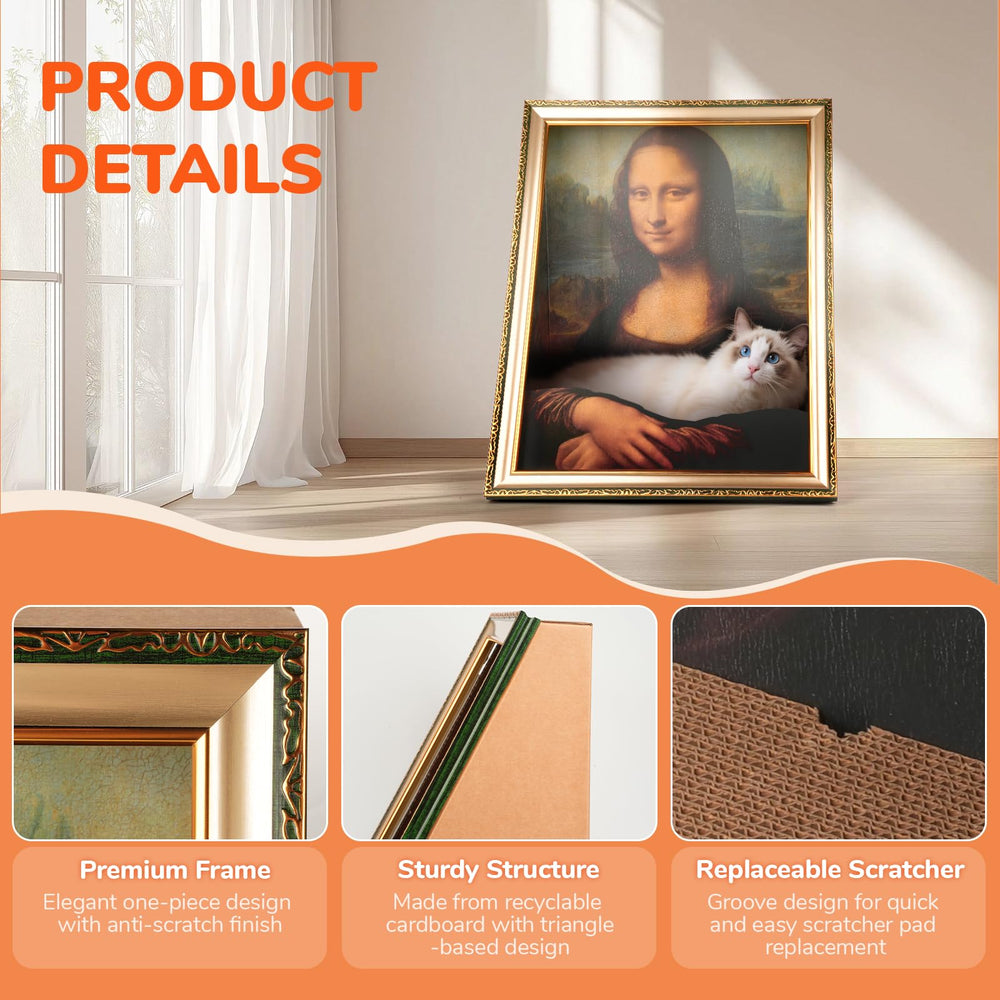 Oxfraki easy 5-minute setup frame eliminates messy glue.