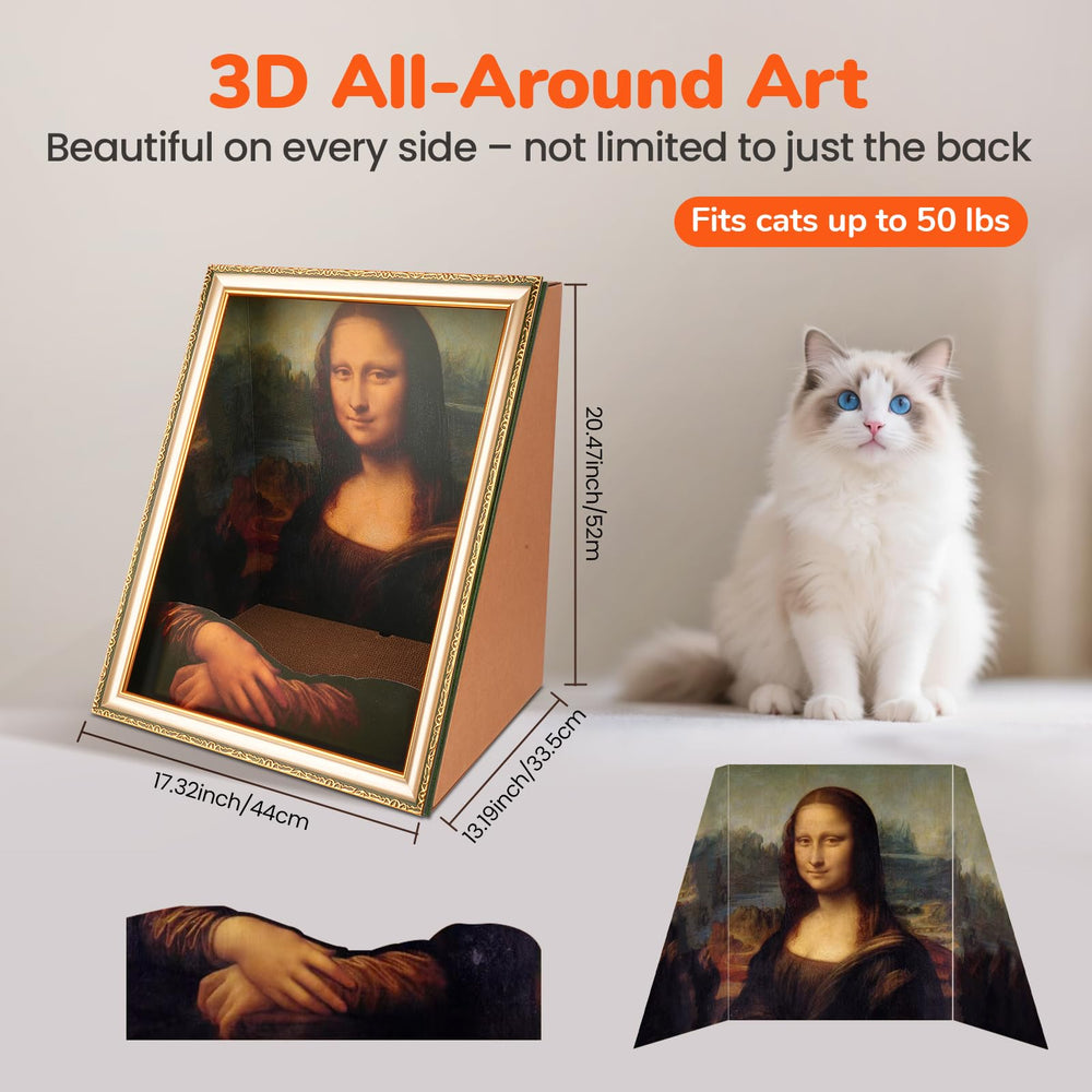 Oxfraki eco-friendly cardboard materials provide durable, sustainable cat shelter.