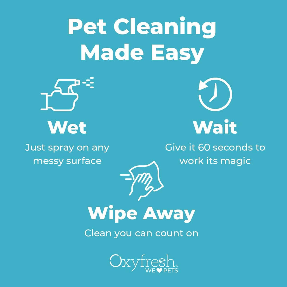 Oxyfresh Premium Crate Cleaner fragrance-free scent suits sensitive pets