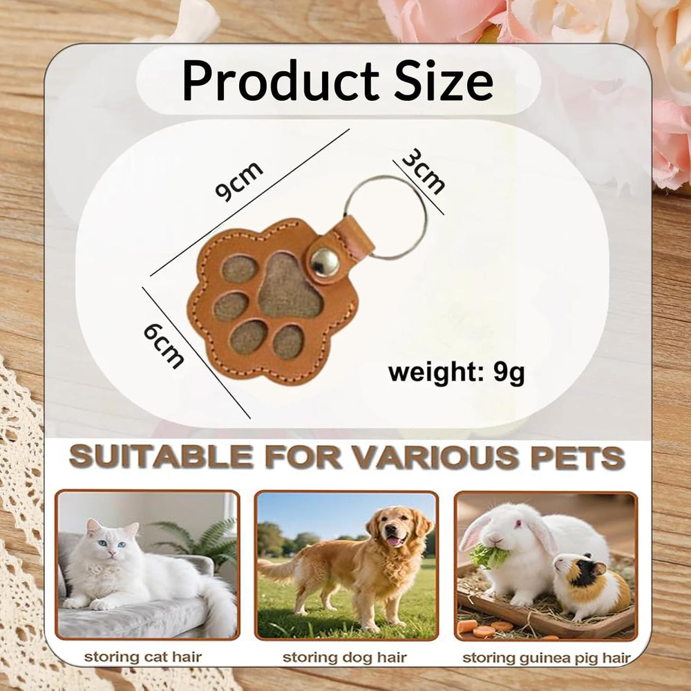 OYB durable daily-wear keychain withstands everyday use while preserving pet hair