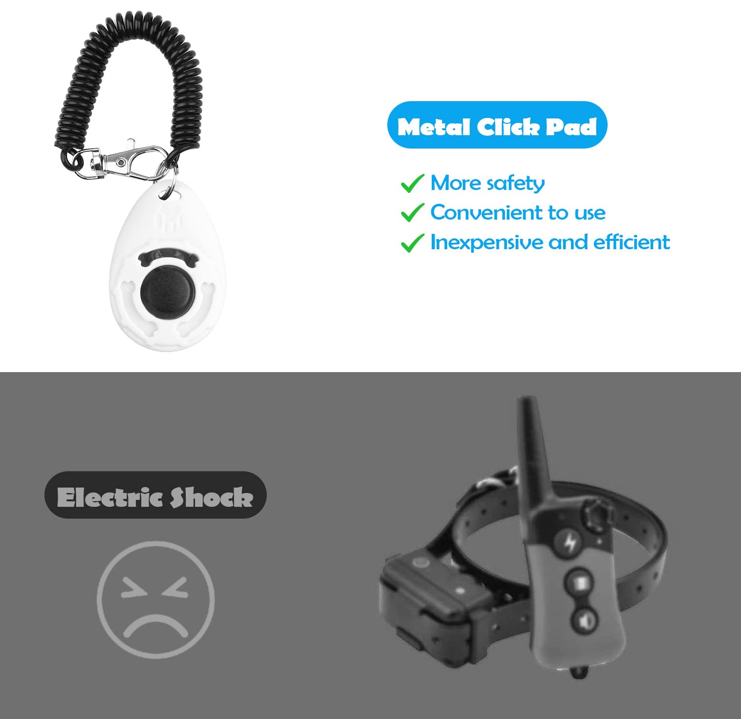 OYEFLY-clicker-training-pets illustrates cross-species training possibilities with a single tool.
