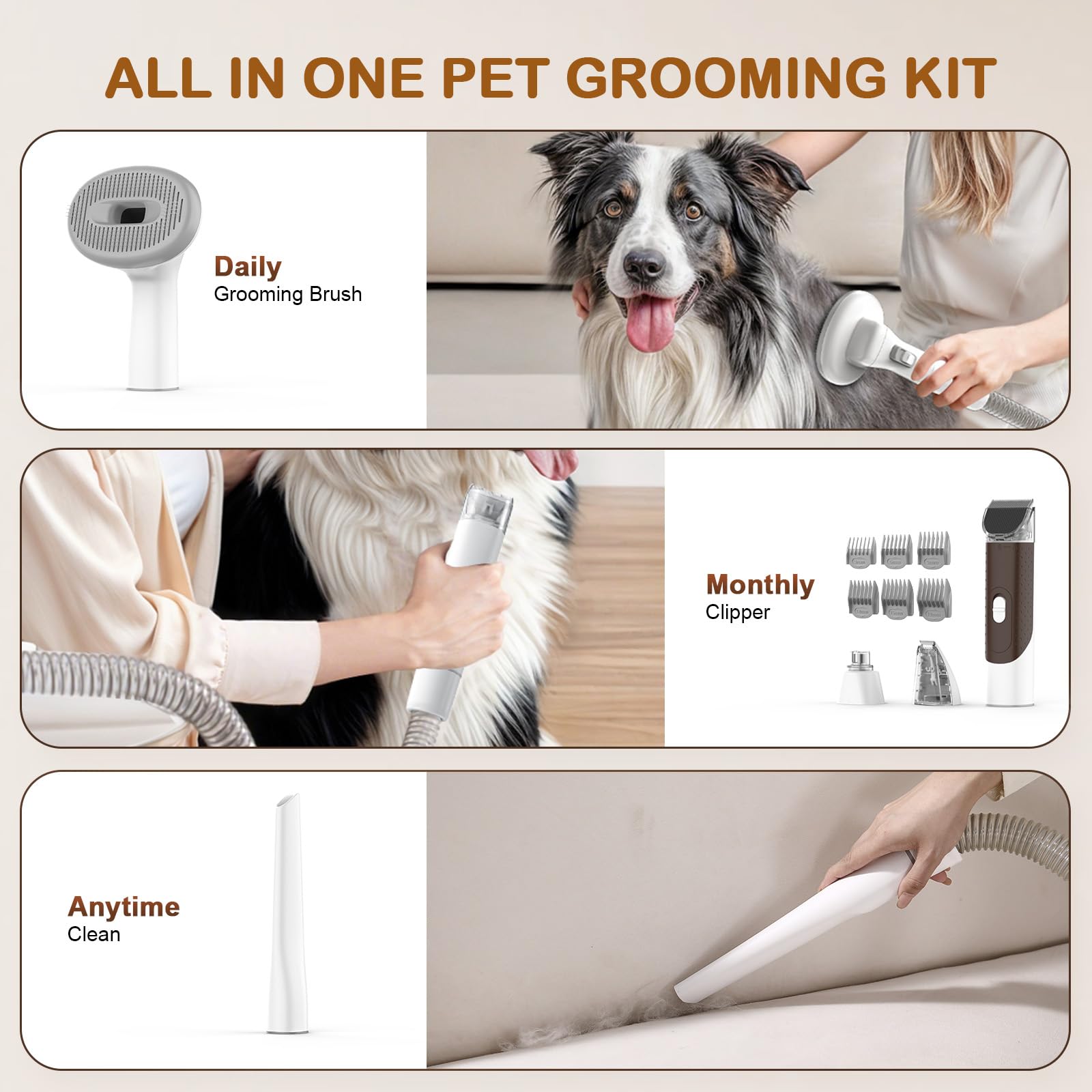 Ozumek dog paw trimmer and nail grinder for precise trimming.