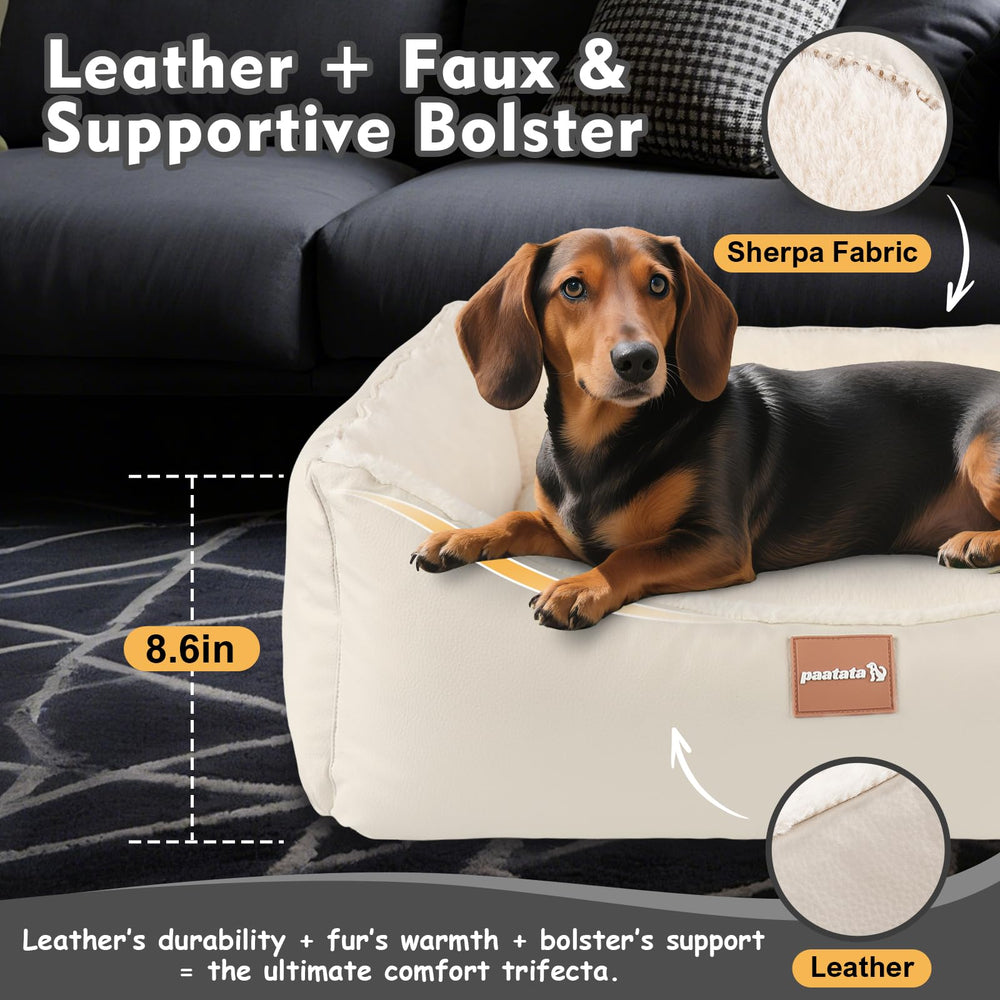 Paatata dog bed 3-in-1 design creates a cozy nest with tent mode.