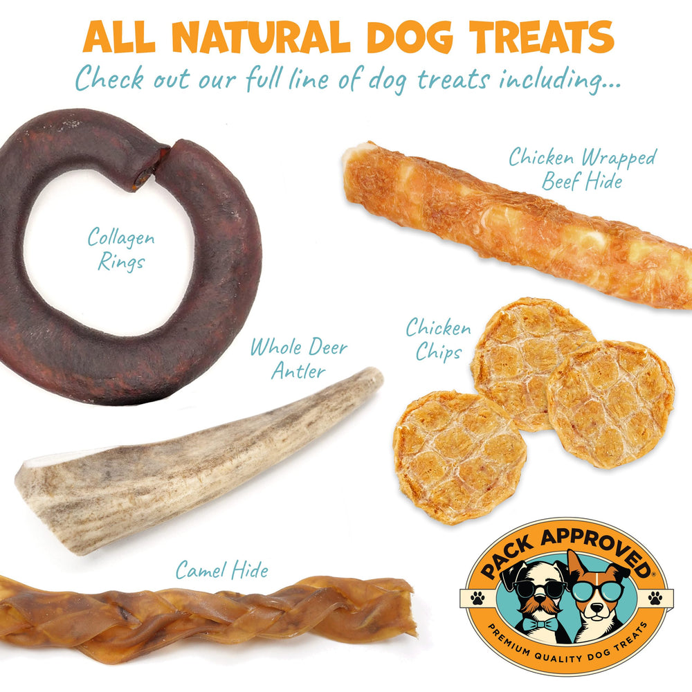 Pack Approved Beef Cheek Rolls odor-free feature reduces lingering smells during play