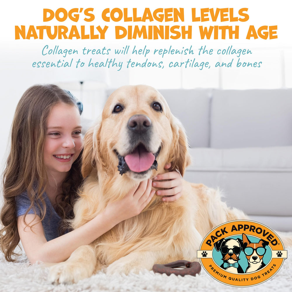 Pack Approved beef corium ingredient image emphasizes natural, single-ingredient chew.