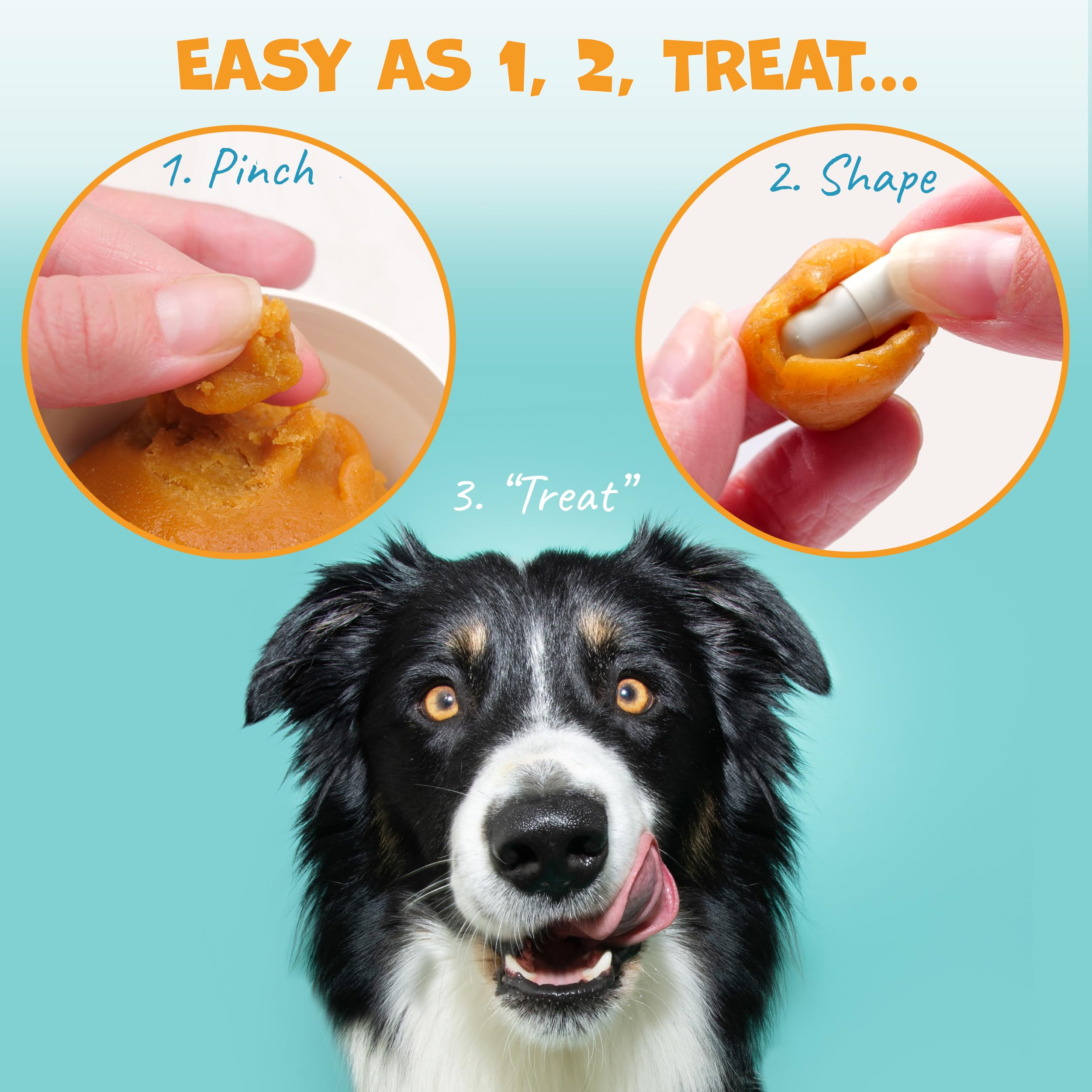 Pack Approved Flavor-Doh low-calorie-pocket shows creating small pill pockets for light treats.