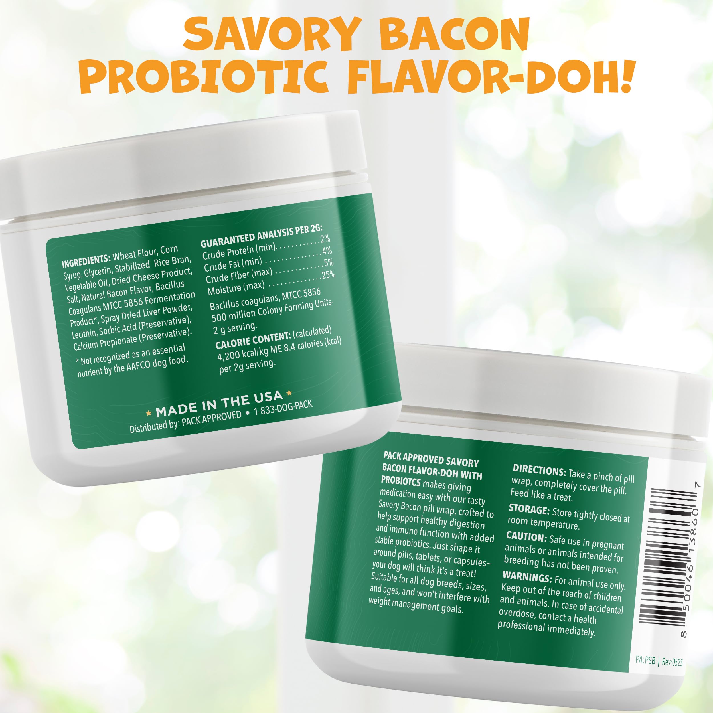 Dog owner uses Flavor-Doh for stress-free medicine time