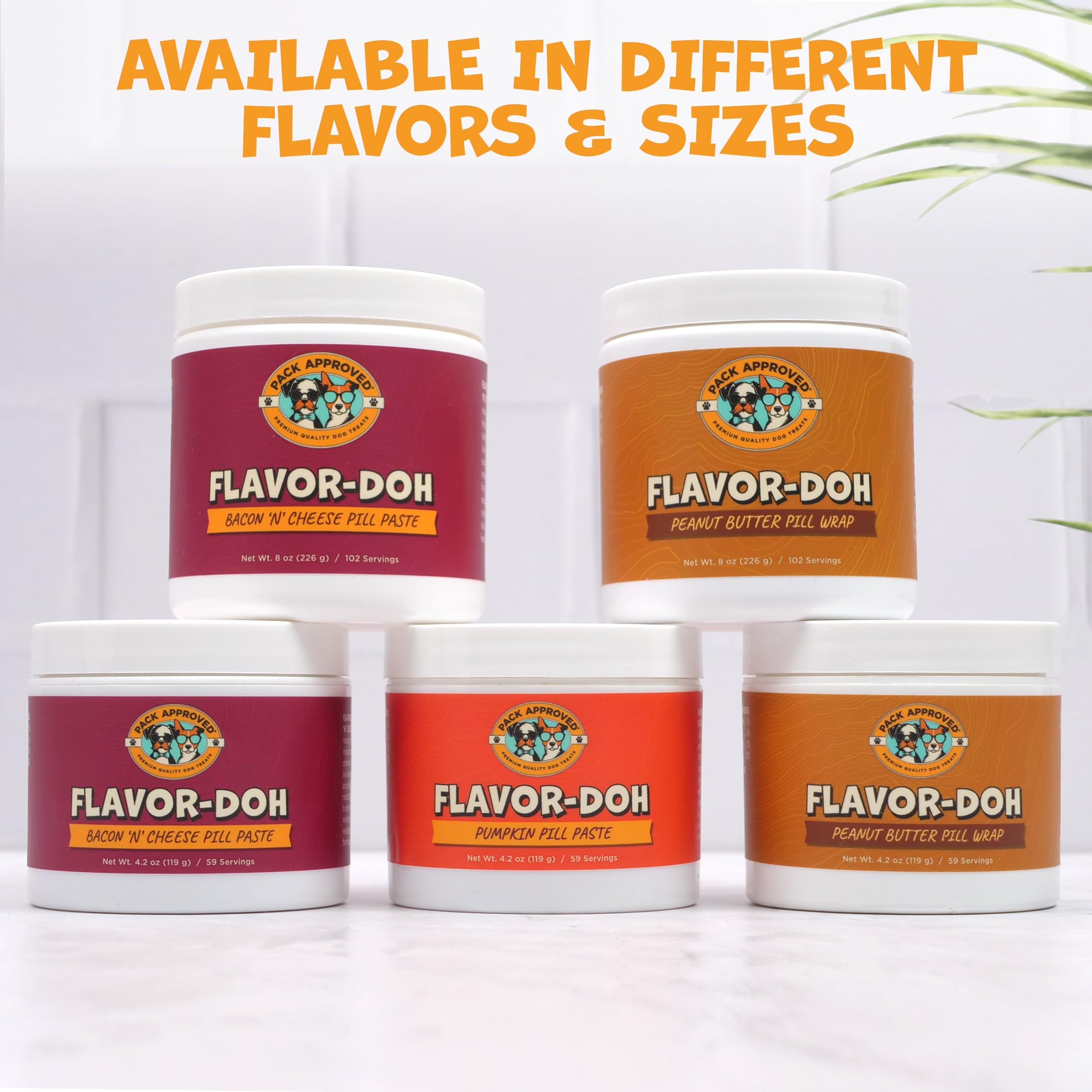 Pack Approved Flavor-Doh step-by-step-usage guide shows quick, easy pill-wrapping.