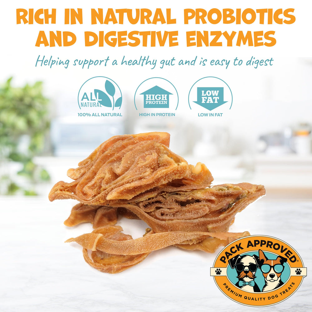 Pack Approved Lamb Tripe probiotic-rich treats support digestion