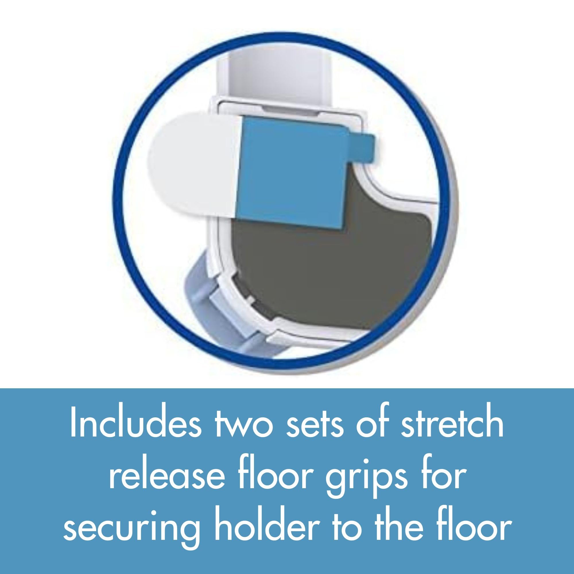 Pad Genius SureGrip durable ABS plastic keeps lightweight, long-lasting support.