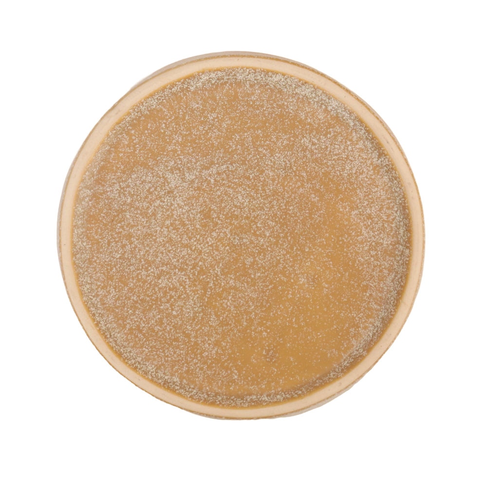 Padolitlay khaki-colored ceramic bowl blends with décor and supports slow feeding.