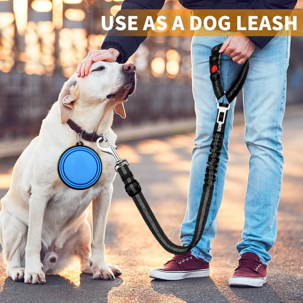 Paercute dog car harness in durable nylon for everyday rides