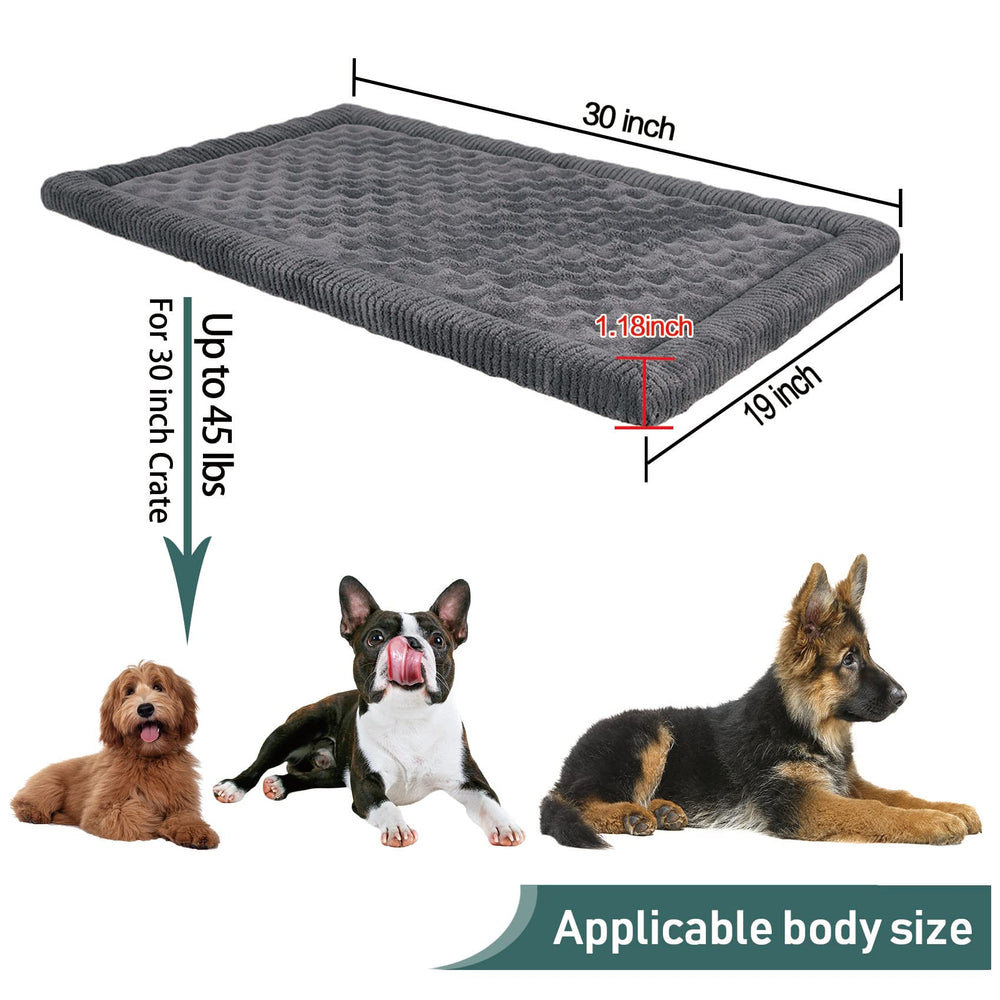 PAGGED dog crate pad versatile use indoors and in crates.