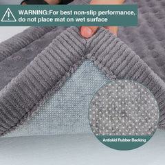 PAGGED dog crate pad memory-foam closeup shows contoured support and comfort.